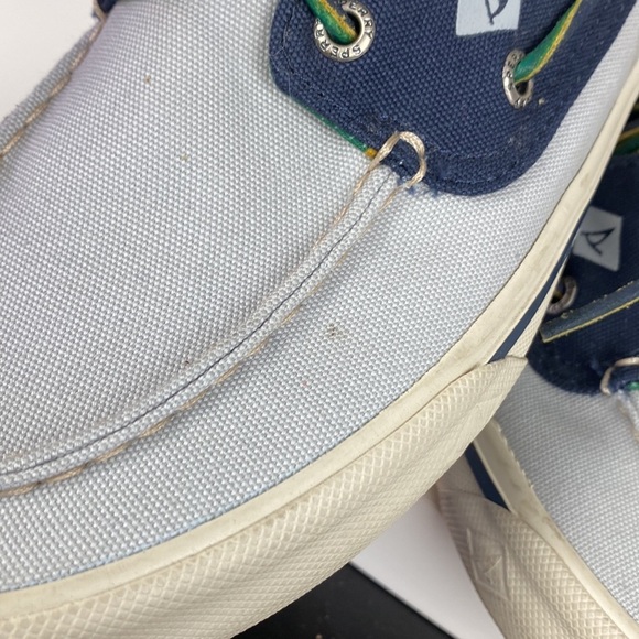 Sperry Blue Topsiders Size 8 - Picture 15 of 16
